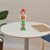 LOGOFUN Golf Themed Nutcracker Decoration Traditional Wooden Nutcracker Christmas Golf Player Nutcracker Xmas Tabletop Nutcracker Ornament - 37cm view 4