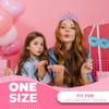 Papoopy Birthday Tiara Crown with Sash for Women, Birthday Queen for Party view 3