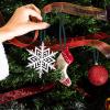Daifunli 24 Pcs Christmas Adjustable Ornament Hooks Non Slip Hangers Hooks Tree Ornaments Cord for Christmas Tree Decorations (Green) view 4