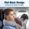 Cirorld Neck Pillow for Traveling, Travel Pillows for Airplanes,100% Pure Memory Foam Travel Neck Pillow, Adjustable Flight Pillow, Portable Plane Accessories with Eye Mask, Earplugs, Carry Bag view 4