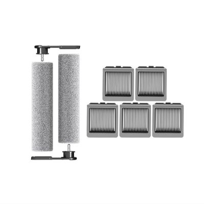 JINGDING Roller Brush, Hepa Filter, Compatible for Tineco Floor One Stretch S6, Mopping & Washing Machine Accessories Spare Parts(Set 03)