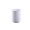 YUJUNDZSW Waste Bin Living Room Sanitary Bin Light Luxury White Simple Home Room Bedroom Trash Can High Color Black Office Trash Cans Rubbish Bin(White,Small) view 1