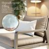 Looms & Linens 14x26 Boudoir Pillow Insert for Lumbar Pillow Inserts - Hypoallergenic Rectangle Pillow Insert - Made in USA Throw Pillows for Couch and Sofa view 4