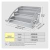 SDdPulse Spice Rack, Organizer Spice Rack,Kitchen Stretch Spice Cabinet, High Cabinet 3-Tier Pull Down Shelf, Metal Storage Shelf, Retractable Large Capacity Shelf, Heavy Duty, view 2