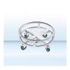 GRRICEPL Stock Pot Stand Mobile Gas Bottle Mobile Base Stainless Steel Bucket Type Turnover Cart for Heavy Stock Pot, Plant Pot Stand(21X72cm) view 1