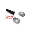 Medfort-Instruments Corneal Eye Shield Protector, Stainless Steel with Suction Pump, 29mm X 21mm (Large), Set of 3 view 2