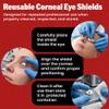 Medfort-Instruments Corneal Eye Shield Protector, Stainless Steel with Holding Point, 32mm X 21mm (X-Large), Set of 2 view 4