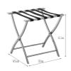Luggage Rack - Suitcase Stand, Support Solid Metal Luggage Storage Rack, Travel Bag Guest Room Storage Shelf, Hotel Room Solid Metal Suitcase Holder Luggage Shelf, 52X45X52.5CM view 2
