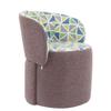 Ottoman Foot Rest Stool,Upholstered Footstool with Flip Backrest,Foot Rest Stool Linen Fabric Shoe Change Stool - Vanity Seat Decorative view 1