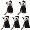 Cabilock 5pcs Halloween Witch Doll Decoration Witch with Intricate Details for Desktop Tree Topper and Versatile Halloween Aesthetic for Settings view 1