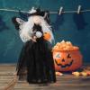Cabilock 5pcs Halloween Witch Doll Decoration Witch with Intricate Details for Desktop Tree Topper and Versatile Halloween Aesthetic for Settings view 2
