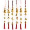 6pcs Chinese New Year Decorations 2025 Year of The Snake Charm Lunar New Year Tree Ornaments Chinese Zodiac Pendant Lucky Car Hanging Tassel Spring Festival Bonsai Decor view 1