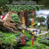 6pcs Chinese New Year Decorations 2025 Year of The Snake Charm Lunar New Year Tree Ornaments Chinese Zodiac Pendant Lucky Car Hanging Tassel Spring Festival Bonsai Decor view 2