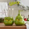 Dr. Seuss The Grinch Holiday Christmas Toothbrush Holder - Makeup Brushes/Pens Tumbler, (Officially Licensed Product) by Franco Collectibles view 3