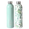Bloomhouse Lush Forest 2 Pack 25 OZ Insulated Stianless Steel Thermal Water Bottle & Thermos view 1