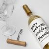 8 Pcs Wedding Wine Labels - Bridal Shower Gifts for Couples 2024, Wine Bottle Stickers & Decorations view 4
