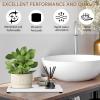 3PCS Water Absorbing Stone Tray, Fast Drying Stone Sink Tray, Stones Soap Trays, Water Absorbent Diatomite Trays, Diatomite Coasters for Kitchen Sink Bathroom Counter, Hand Soap Dish & Holders view 4