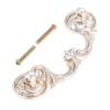 MKGOXAKC 1pc Silver Pull Handles Furniture Hardware Handles Wardrobe Kitchen Cabinets Sliding Door Drawer Knobs(128MM) view 3