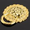 MKGOXAKC 2pcs Gold Pull Knobs 29 * 24mm Handle Lion Head Furniture Door Cabinet Dresser Drawer Pull Handle view 4