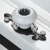 MKGOXAKC 8Pcs Furniture Handle Ceramic Cabinet Knobs and Handles Door Cupboard Drawer Kitchen Pull Handle Furniture Fittings Black White view 2