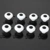 MKGOXAKC 8Pcs Furniture Handle Ceramic Cabinet Knobs and Handles Door Cupboard Drawer Kitchen Pull Handle Furniture Fittings Black White view 4