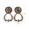 MKGOXAKC 2Pcs Brass Furniture Handles Cabinet Knobs and Handles Door Closet Cabinet Drawer Pull Handle for Kitchen view 3