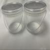 1 Quart Bucket with Lid 2 pcs Bulk Pack, Clear White Food Safe Material, Plastic Bucket with Handle and Lid, 2 Pack Food Storage Pail for All Purpose. Buy Bulk bucket-1L2pcbucket-1L2pc view 2