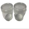 1 Quart Bucket with Lid 2 pcs Bulk Pack, Clear White Food Safe Material, Plastic Bucket with Handle and Lid, 2 Pack Food Storage Pail for All Purpose. Buy Bulk bucket-1L2pcbucket-1L2pc view 3