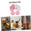 CATIEBYE 40pcs Canning Lids for Mouth Jars Airtight Screw Caps for Preserving Sauces Spices and Jams Leak Storage for Freshness and Easy Sharing view 4