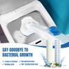 CAJDEOPYE Disposable Toilet Brush with Refills,Creative No Dead Corner Disposable Toilet Bowl Cleaner Wand,Household Wall-Mounted Long Handle Disposable Toilet Cleaning Set /1559, Blue, 464895 view 2