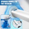CAJDEOPYE Disposable Toilet Brush with Refills,Creative No Dead Corner Disposable Toilet Bowl Cleaner Wand,Household Wall-Mounted Long Handle Disposable Toilet Cleaning Set /1559, Blue, 464895 view 4