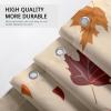 TPHIHPT Fall Cute German Shepherd Shower Curtain Set, Autumn Forest Dog Shower Curtain Puppy Maple Bathroom Accessories, Polyester Fabric Decorative -72"x72" view 3