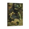 Frank Frazetta Wall Art Prints Poster Canvas Poster Wall Art Picture Frame Prints Hanging Photo Gift Idea Decor Home Posters Artworks 24x36inch(60x90cm) view 1