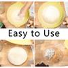 2 Pcs Silicone Bread Proofing Baskets, Collapsible Sourdough Bread Baking Supplies Dough Proofing Box Oven Safe for Artisan Bread Making for Professional and Home Bakers (Yellow and Purple Round) view 4