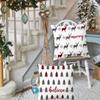 Artmag Christmas Pillow Covers 16x16 inch Set of 2, Farmhouse Xmas Trees Moose Believe Throw Pillow Covers Cushion Case Holiday Winter Decoration for Couch Sofa Red view 4