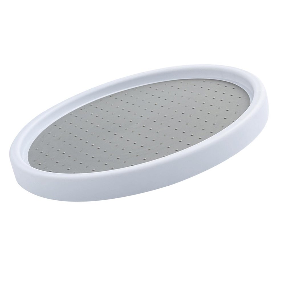 Fabater Rotatable Storage Tray, Round 360 Degree Rotation Separation Rotating Kitchen Organizer Multifunctional for Household (S 25x2cm / 9.8x0.8in)