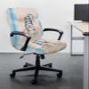 Beach Gnomes Office Chair Cover Medium Stretchable, Blue Ocean Sea Starfish Sand Watercolor Removable Computer Chair Back Covers Dustproof Office Desk Chair Seat Slipcovers Cushion Protector view 2