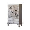 BABETRUE Bufetera Nordic Retro Old Carved Bedroom Cabinet B&B Hotel Creative Home Decoration Cabinet Entrance view 1
