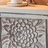 BABETRUE Bufetera Nordic Retro Old Carved Bedroom Cabinet B&B Hotel Creative Home Decoration Cabinet Entrance view 4