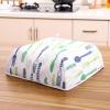 2pcs Insulated Food Covers, Square Food Cover Tents Foldable Cover for Food Aluminum Foil Hot Food Insulation Cover Reusable Food Protector Tent for Kitchen (Blue) view 4