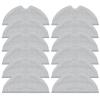 FWQDBE Mop Rag Mop ClothCompatible for Xiaomi Bot D9 Pro/ D9 Mistral Pro Robot Vacuum Cleaner Spare Parts Accessories, Gray 12pcs, uyfgiufg8ig view 4
