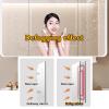 AYHARYLH Mirrored Medicine Cabinets for Bathroom with LED Lights,Bathroom Vanity Mirror with Storage 3227 Inch LED Bathroom Mirror Cabinet with Lights,with Touch Switch view 3