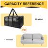 Heavy Duty Extra Large Moving Bags,96 Gallon Jumbo Packing Bags,Huge Moving Storage Bags with Strong Zippers & Carrying Handles,Reusable Big Moving Storage Bags for College Dorm Travel 1Pack view 4