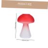 ORFOFE 3pcs Mushroom Shaped Glass for Hydroponics Creative Flower Decor for Design for Tabletop Arrangements view 3