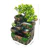 ILWorkTLs Tabletop Rockery Fountain,Desktop Waterfall Fountain,Office Tabletop Fountains for Living Room,Bedroom Decoration view 2