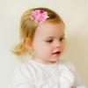 Hot Pink 1st Birthday Hair Bow - Happy Birthday ribbon Bows, Pink Bday Hat Bows, 1stBirthday Hair Clips for Girls, First Birthday Girls Hair Accessories view 4
