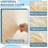 BEITUOPI Bed Headboard Cover for Full Queen Cal King Size Quilted Bed Headboard Slipcover Thicken Dustproof Headboard Padding Protector Cover(4#,55-67inch/140-170cm) view 3