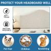 BEITUOPI Bed Headboard Cover for Full Queen Cal King Size Quilted Bed Headboard Slipcover Thicken Dustproof Headboard Padding Protector Cover(4#,55-67inch/140-170cm) view 4