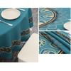 RENEESME Table Cloth Round Table Tablecloth Nordic Light Luxury Style Household Large Round Table Tablecloth Tablecloth Cloth for Dining Table Kitchen Holiday Rectangle Tablecloth(E,39 inch) view 4