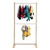 anezdbozr Garment Racks, Wooden Children Garment Clothes Rack, Armoire Display Stand Pet Cloth Organizer,Hanging Rack, Load bearing Capacity 66.13lbs, Display And Store Children'S or Pets' Clothing view 1